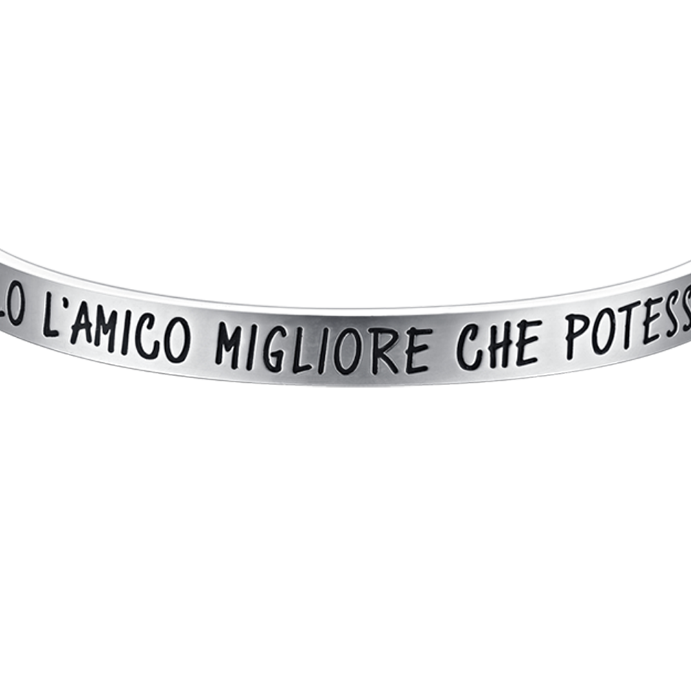 STEEL MEN'S BRACELET BROTHER THE BEST FRIEND YOU COULD HAVE