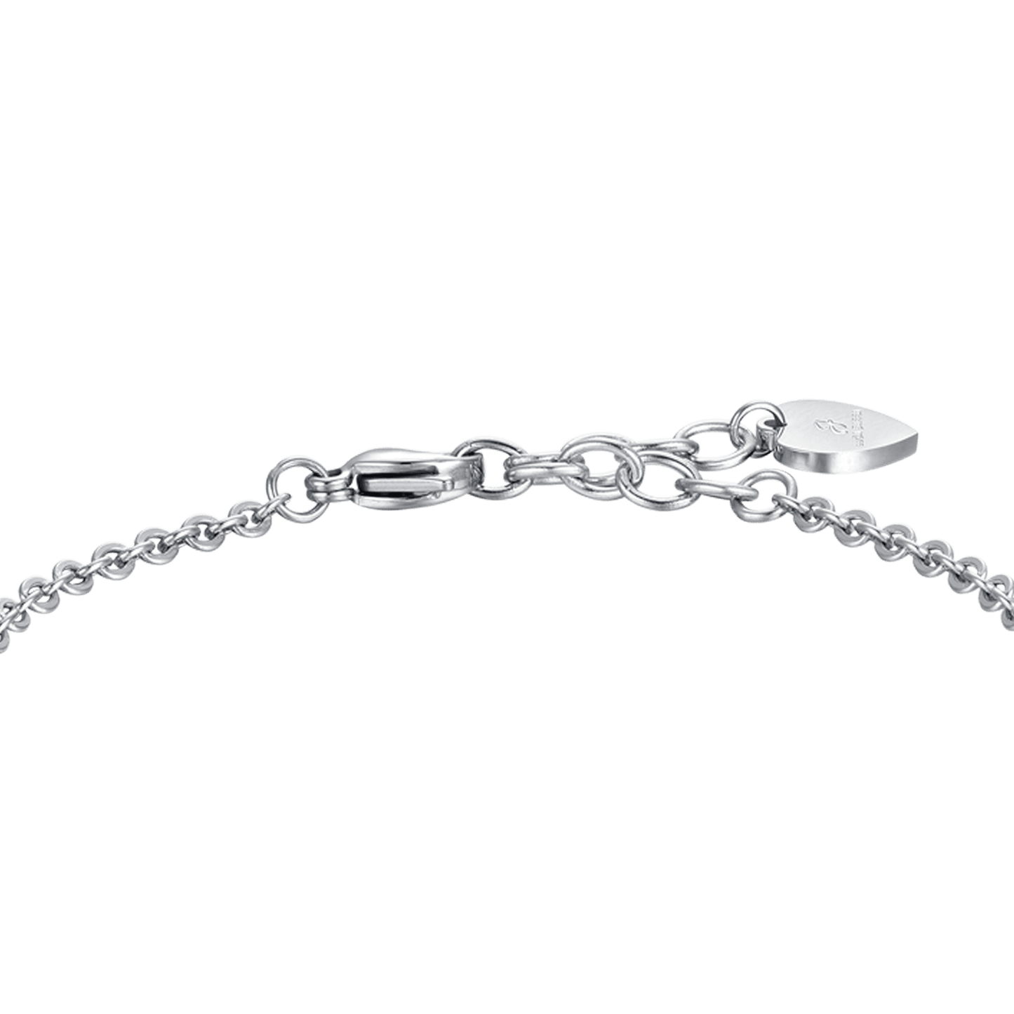 WOMEN'S STEEL BRACELET WITH STAR POINT LIGHT WHITE