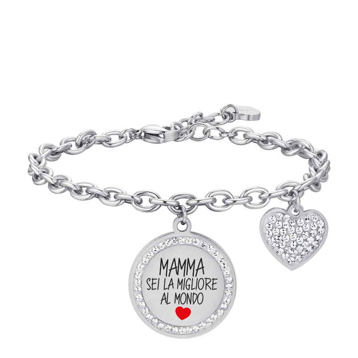 WOMEN'S STEEL BRACELET MOM YOU ARE THE BEST IN THE WORLD