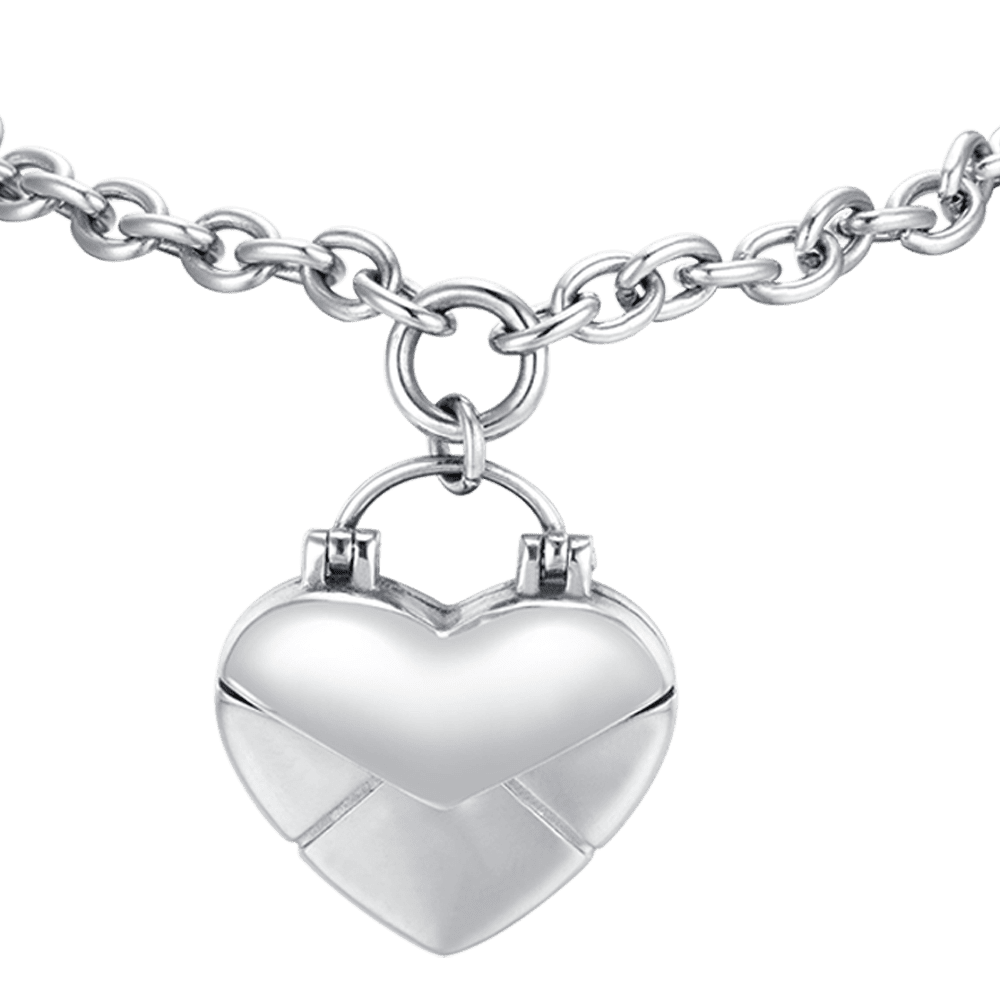 WOMEN'S STEEL HEART LETTER BRACELET