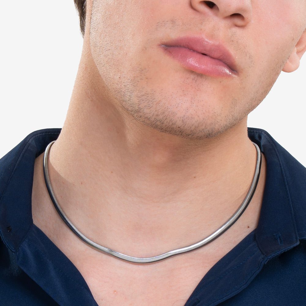 STEEL WOMEN'S NECKLACE