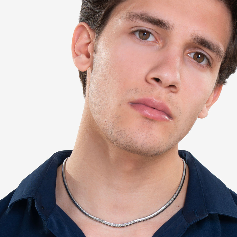 STEEL WOMEN'S NECKLACE