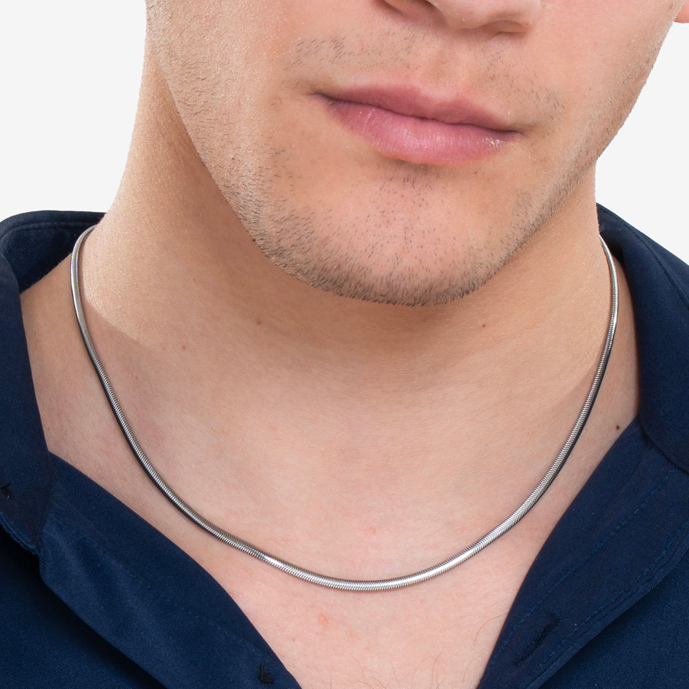 STEEL WOMEN'S NECKLACE