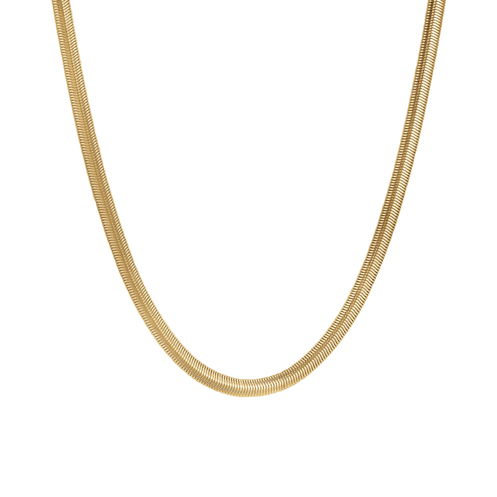 COLLANA DONNA IN ACCIAIO IP GOLD