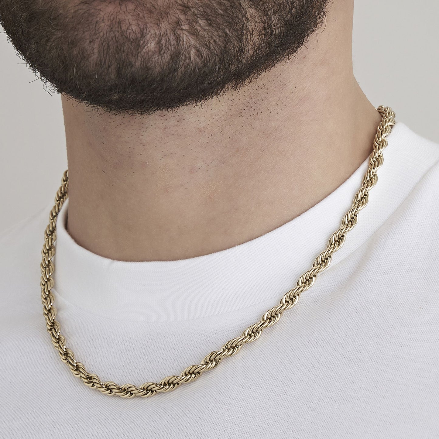 6MM STEEL UNISEX NECKLACE