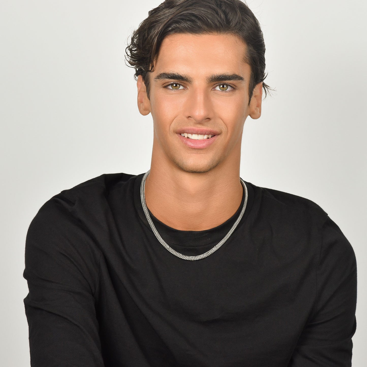 STEEL MEN'S NECKLACE