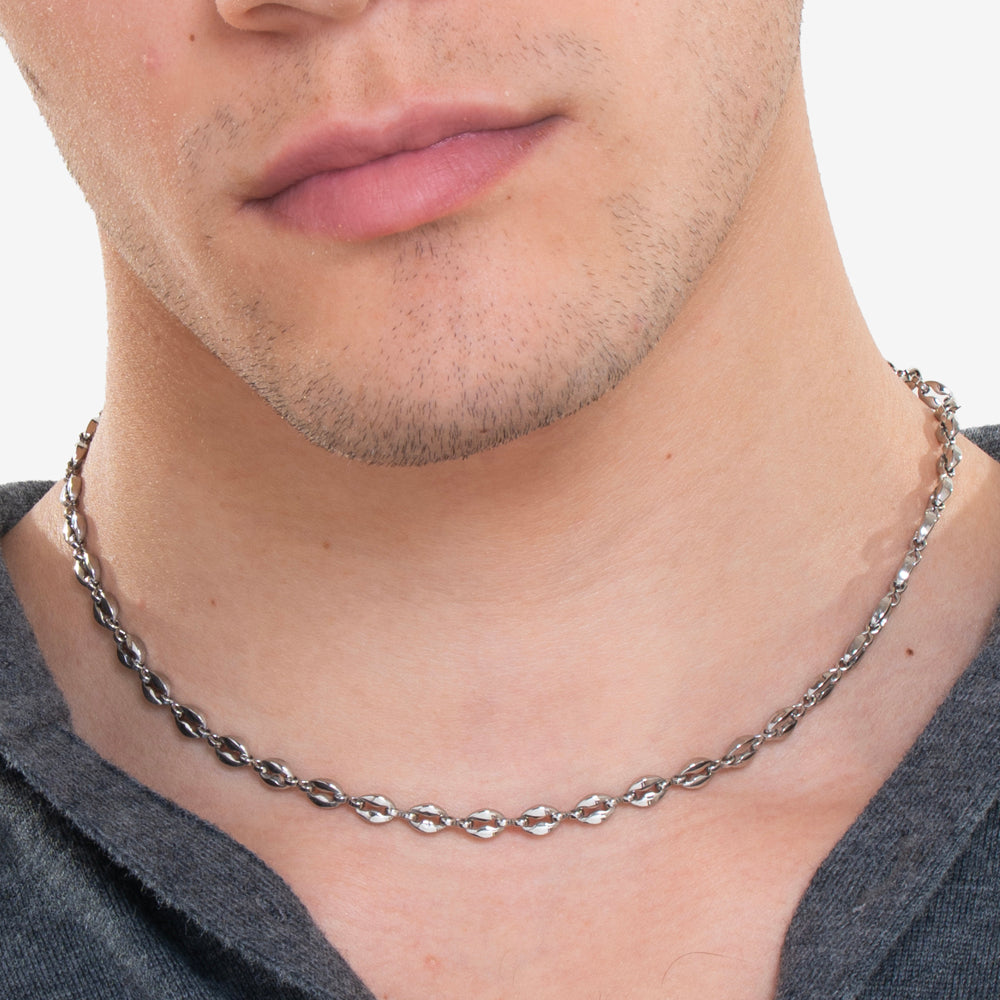 STEEL MEN'S NECKLACE