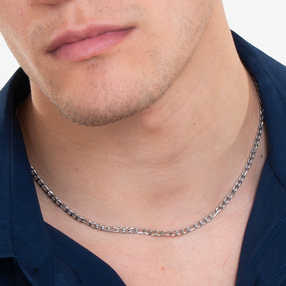 STEEL MEN'S NECKLACE