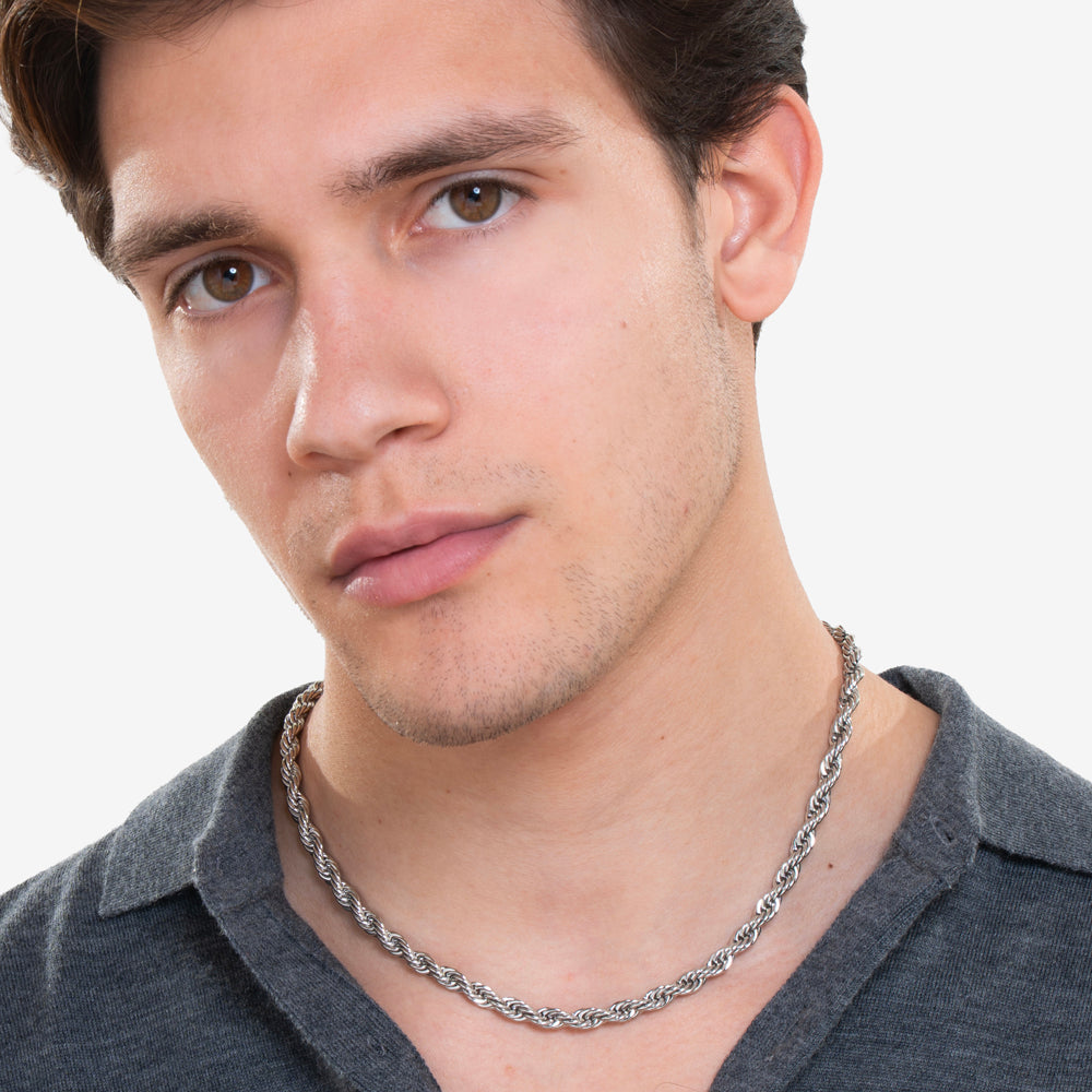 STEEL MEN'S NECKLACE