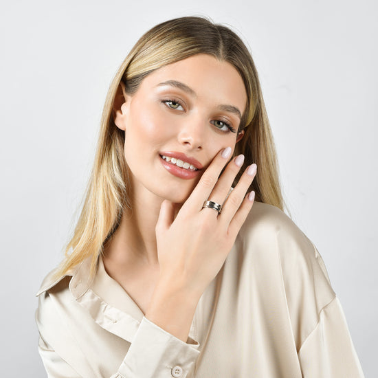 Upload picture to the gallery Men's Steel Knuckle Ring

