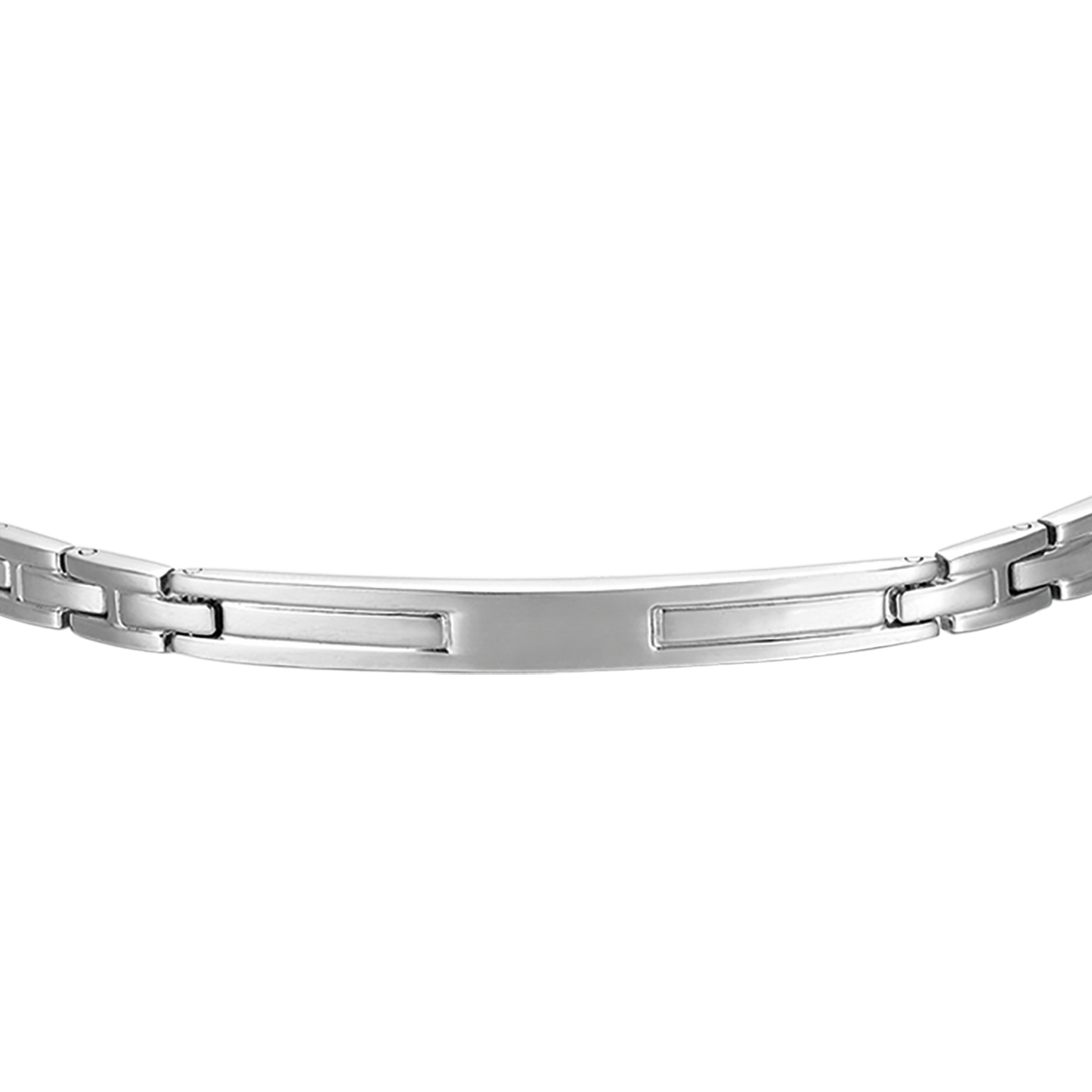 NARROW LINK STEEL MEN'S BRACELET