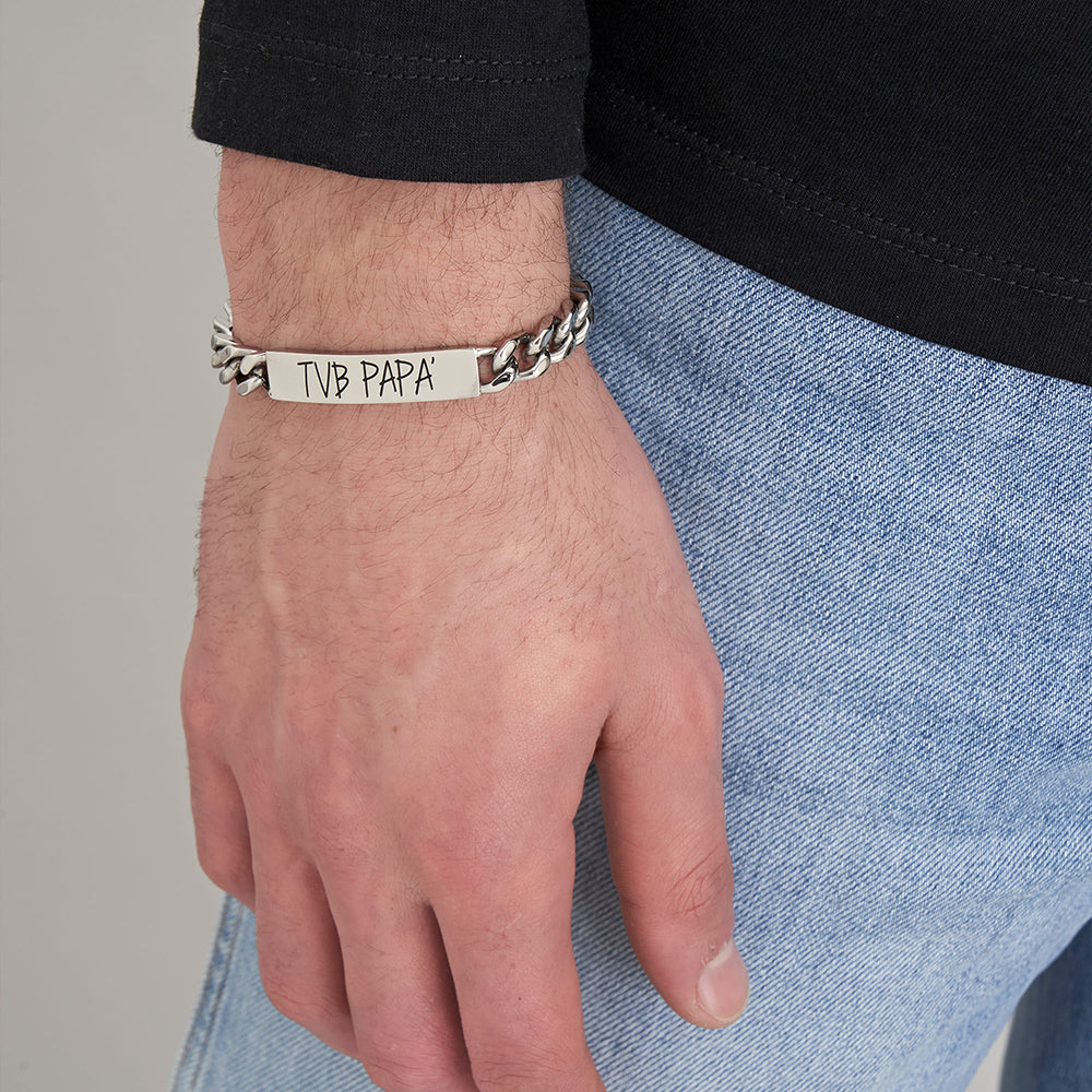 TVB STEEL MEN'S BRACELET DAD