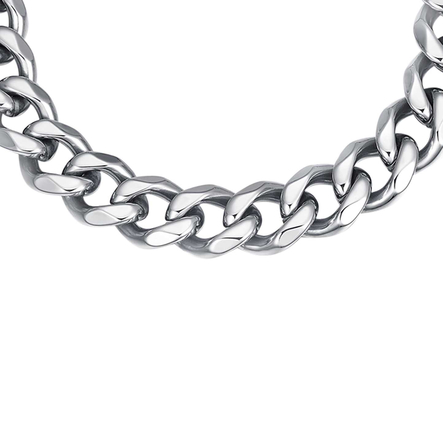 BRACELET STEEL MEN BRAIDED CHAIN