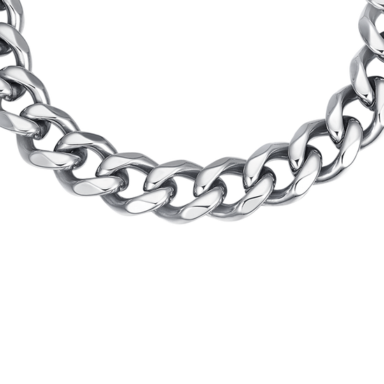 BRACELET STEEL MEN BRAIDED CHAIN