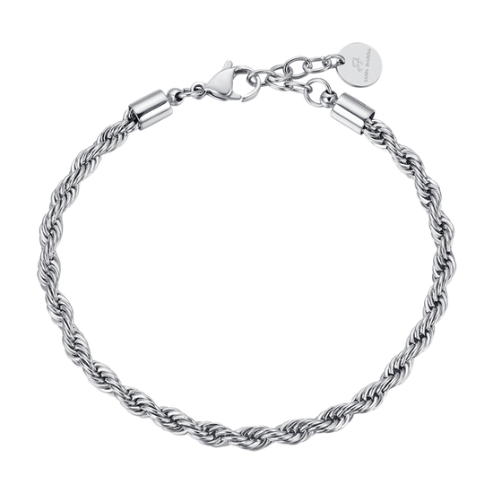 MEN'S BRACELET IN STEEL KNITTED THIN Luca Barra