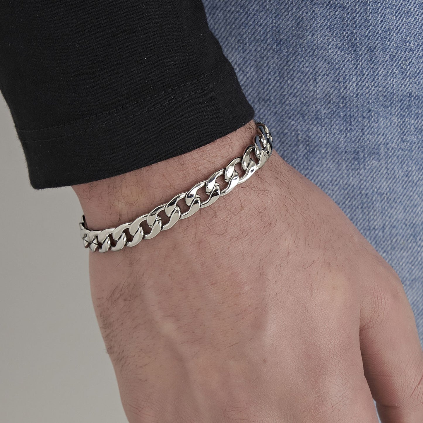 STEEL MESH MEN'S BRACELET