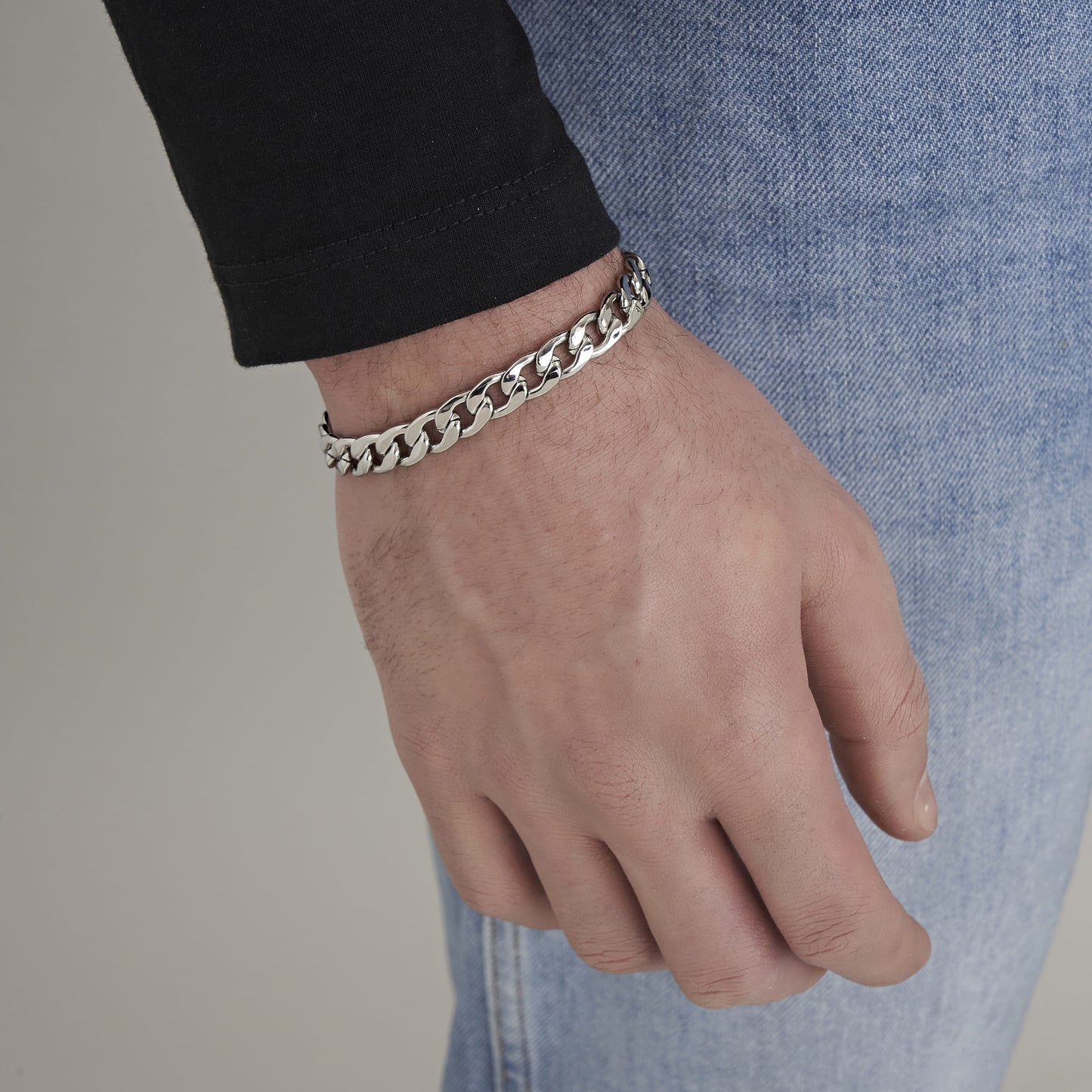 STEEL MESH MEN'S BRACELET