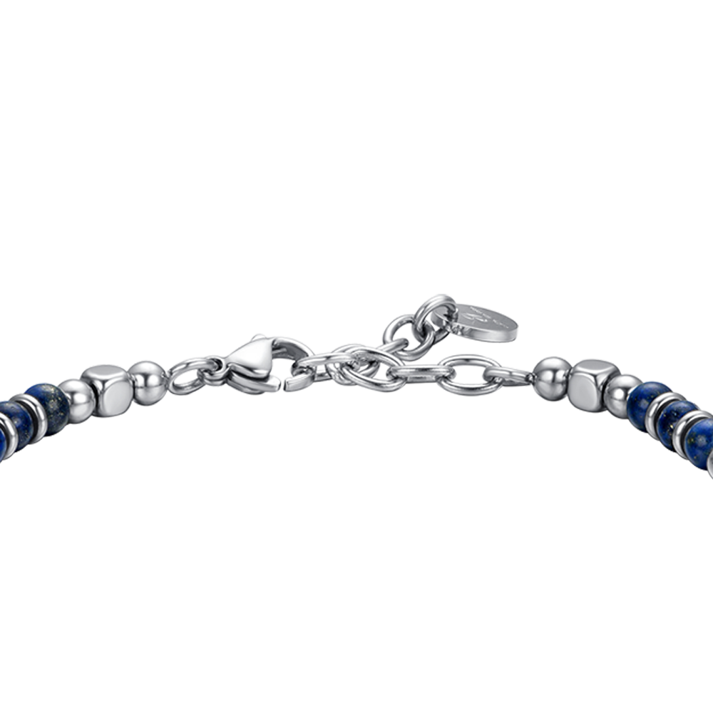 STEEL MEN'S BRACELET FREE AND STRONG FOLLOW YOUR INSTINCTS