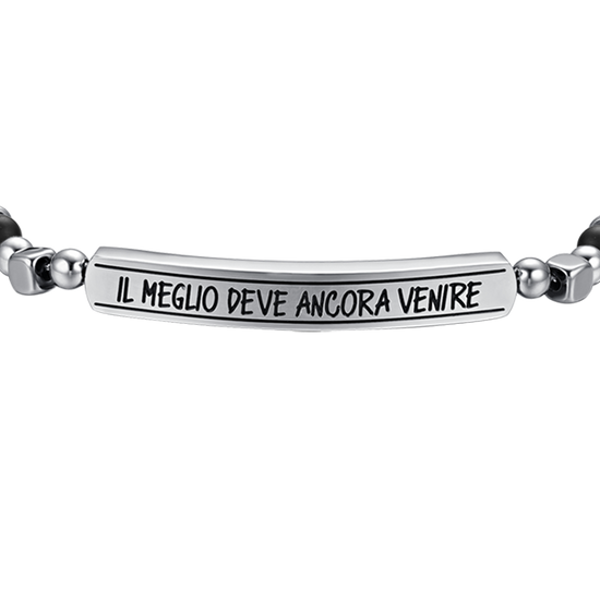 STEEL MEN'S BRACELET THE BEST IS YET TO COME