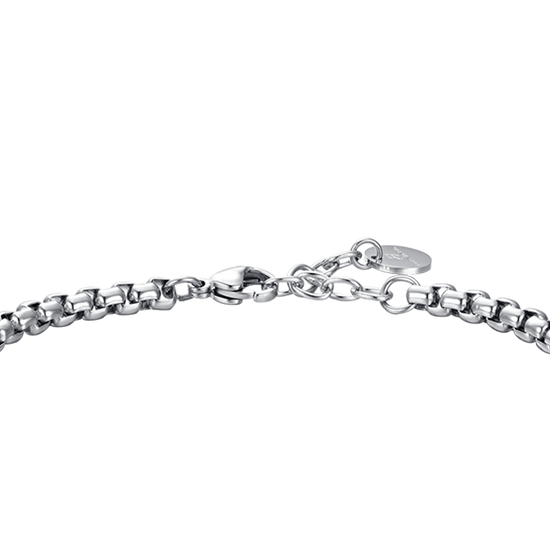 STEEL PLATE MEN'S BRACELET THE BEST IS YET TO COME