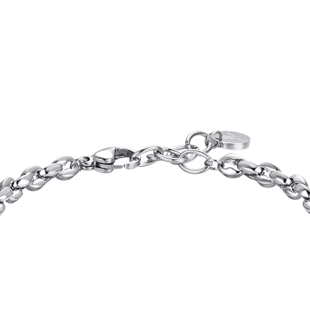 STEEL MEN'S BRACELET WITH ELEMENT