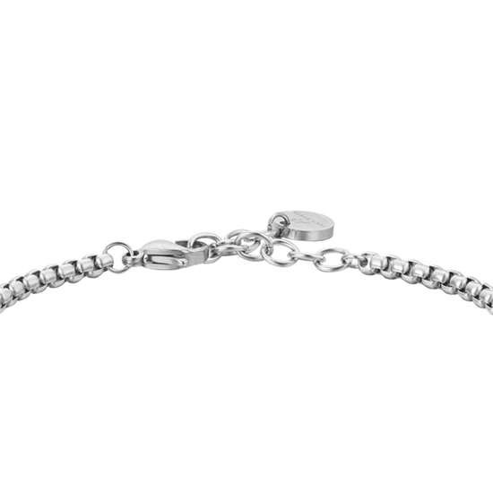 MEN'S STEEL BRACELET TURQUOISE STONES