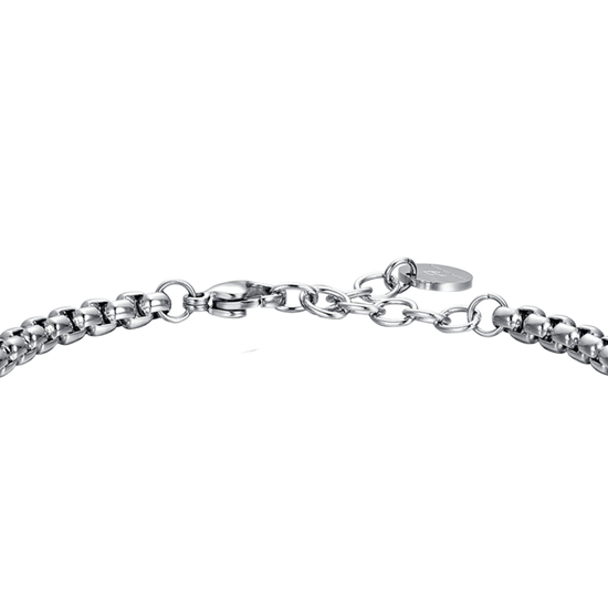 STEEL MEN'S WIND ROSE IP ROSE BRACELET