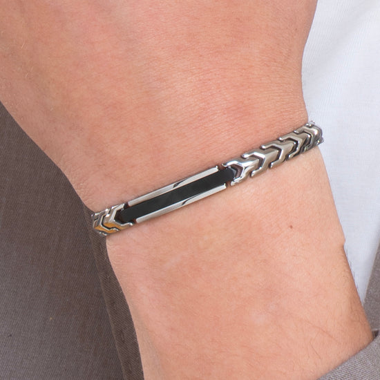STEEL MEN'S BRACELET