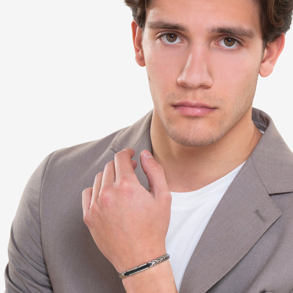 STEEL MEN'S BRACELET