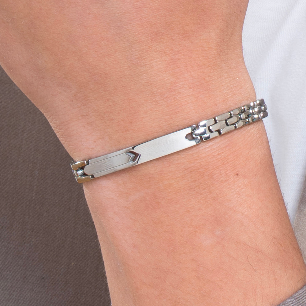 STEEL MEN'S BRACELET