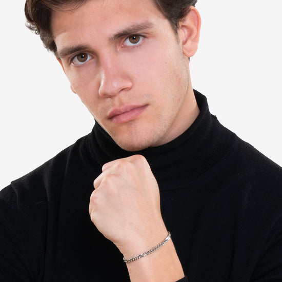 STEEL MEN'S BRACELET