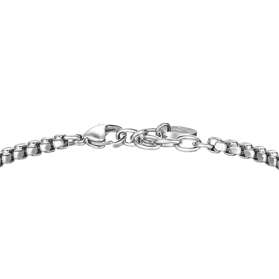STEEL MEN'S BRACELET WITH ANCHOR