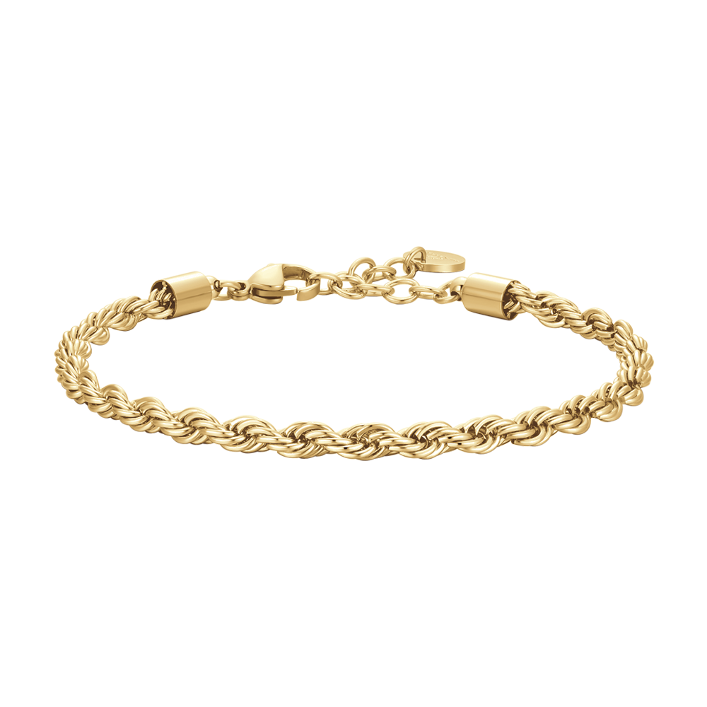 IP GOLD STEEL MEN'S BRACELET