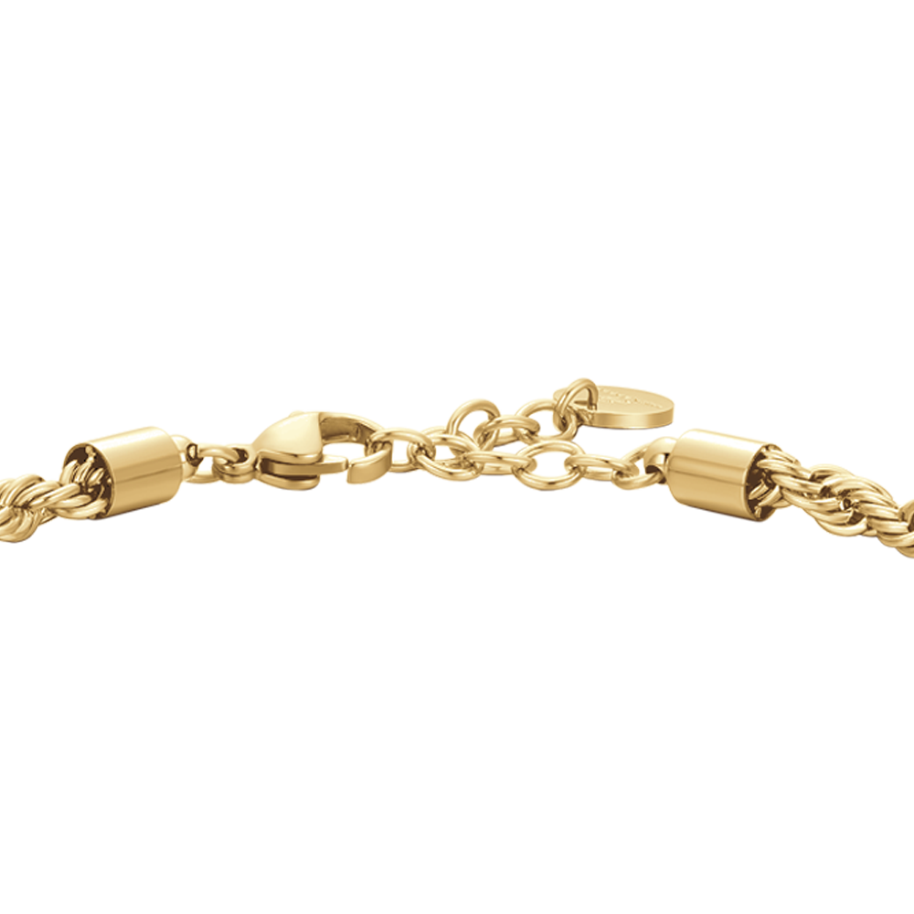 IP GOLD STEEL MEN'S BRACELET