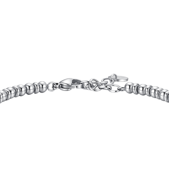 BRACCIALE UOMO IN ACCIAIO CON ELEMENTI IN ACCIAIO CON EFFETTO VINTAGE