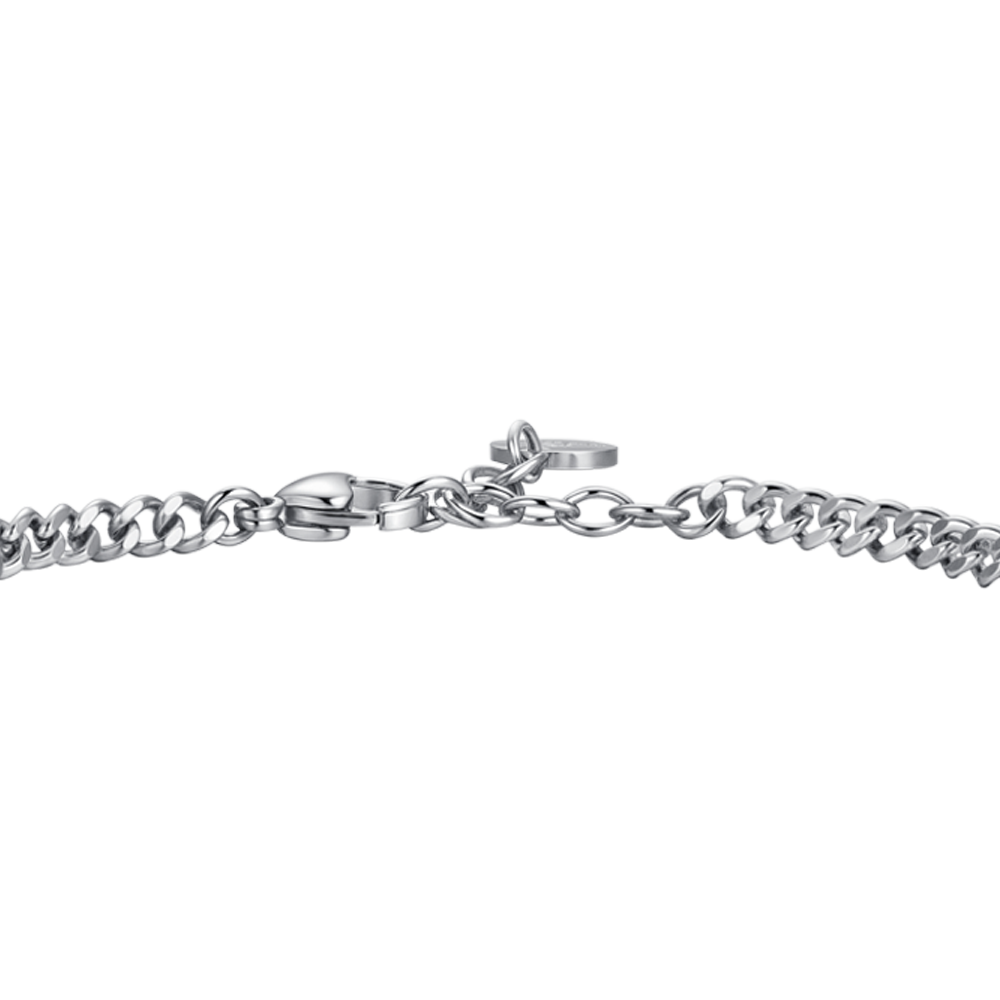 BRACCIALE UOMO IN ACCIAIO CON ALA