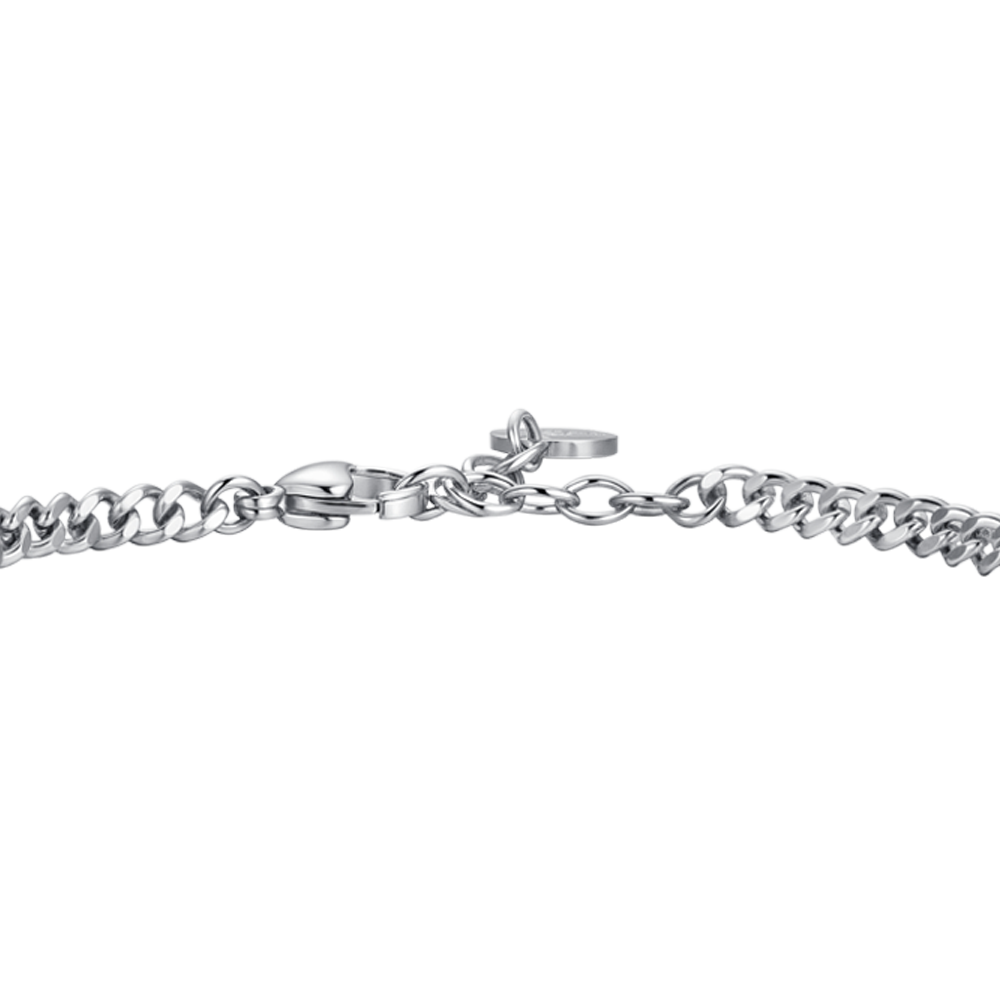BRACCIALE UOMO IN ACCIAIO CON FERRO DI CAVALLO