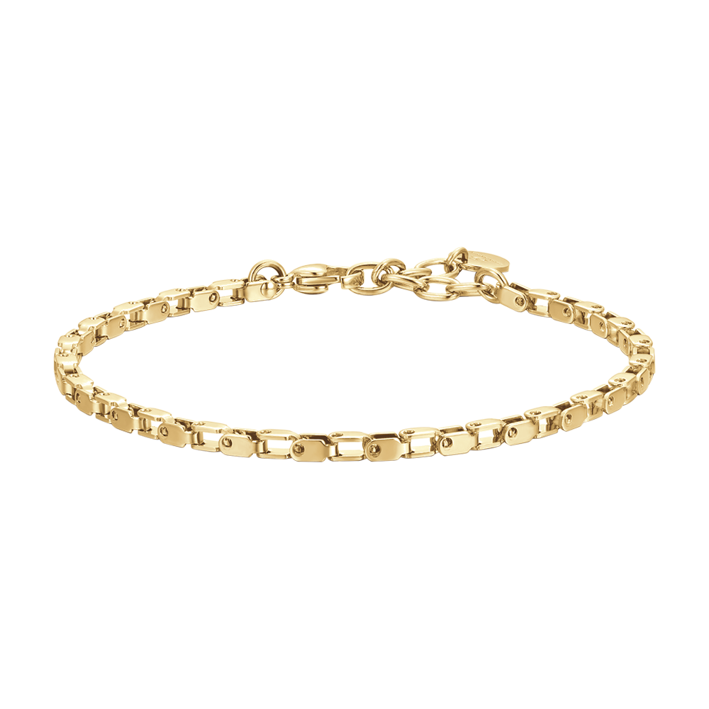 IP GOLD STEEL MEN'S BRACELET