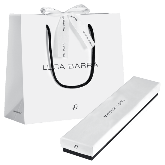 BRACCIALE UOMO IN ACCIAIO CON ELEMENTI IN EMATITE BLU