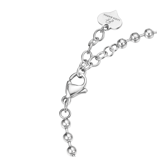 STEEL BRACELET WITH METAL PENDANT "YOU ARE MY LIFE"