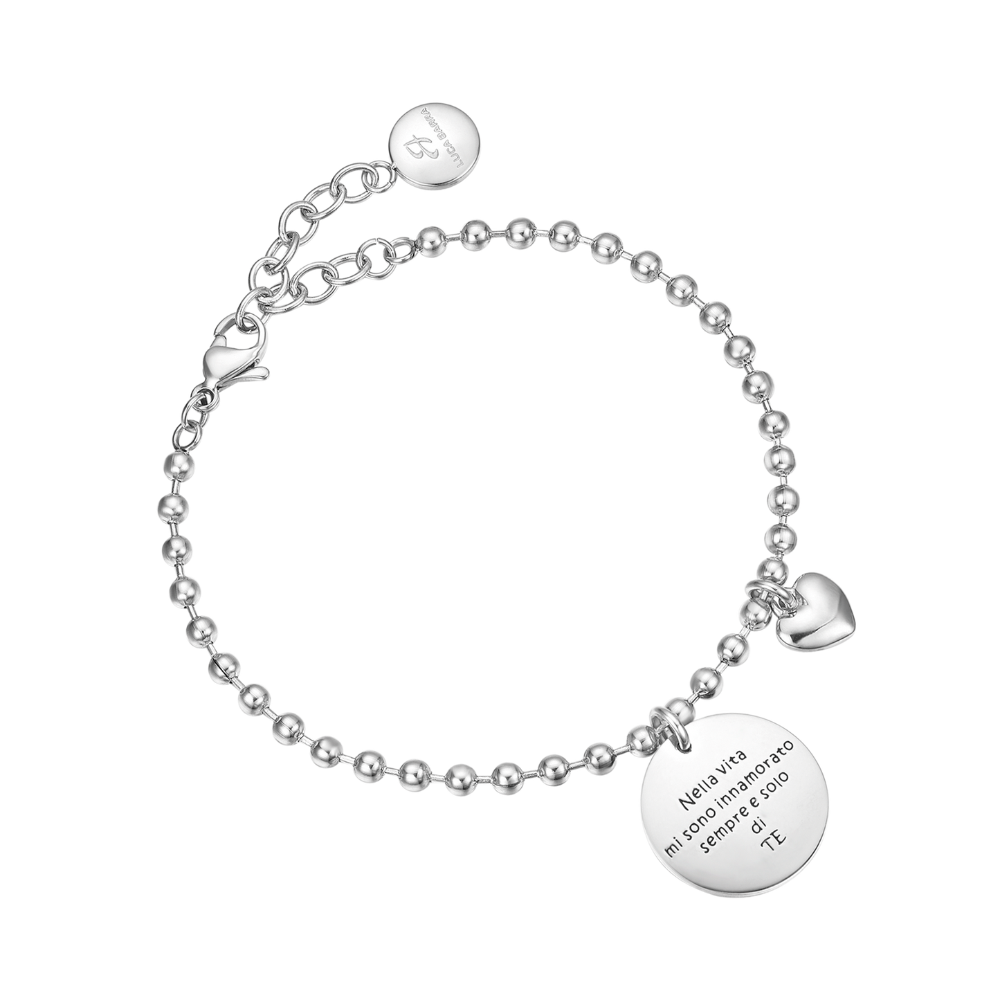 ACC BRACELET. WITH PENDANT IN LIFE I ONLY EVER FELL IN LOVE WITH YOU