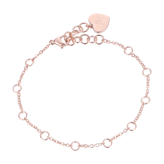 WOMEN'S STEEL BRACELET WITH CIRCLES