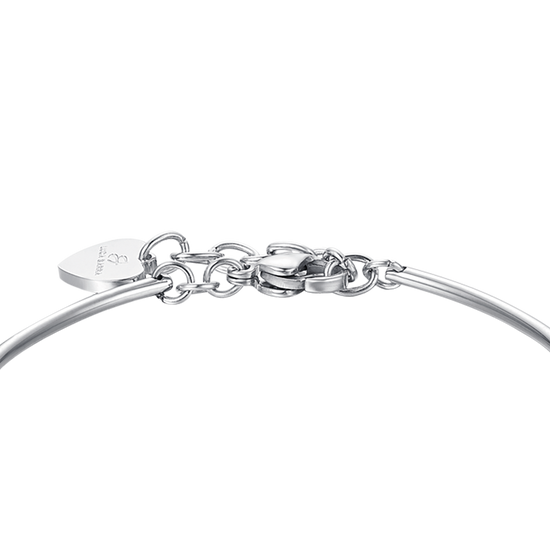 WOMEN'S STEEL BRACELET WITH FOREVER SISTER INSCRIPTION
