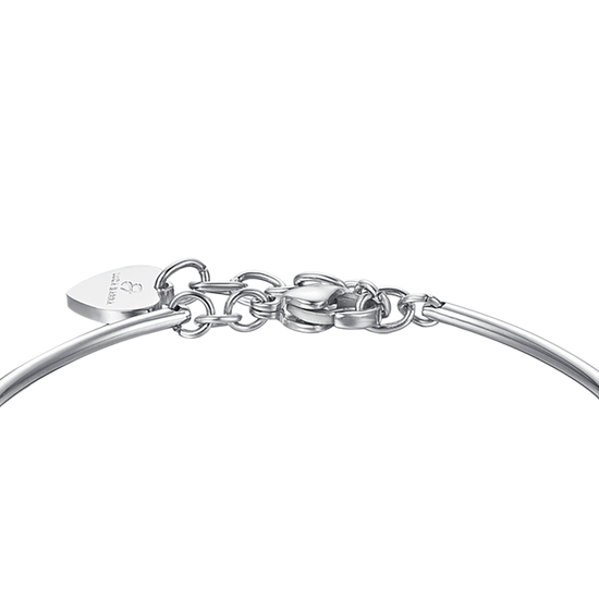 WOMEN'S STEEL BRACELET WITH TVB WRITING MOM