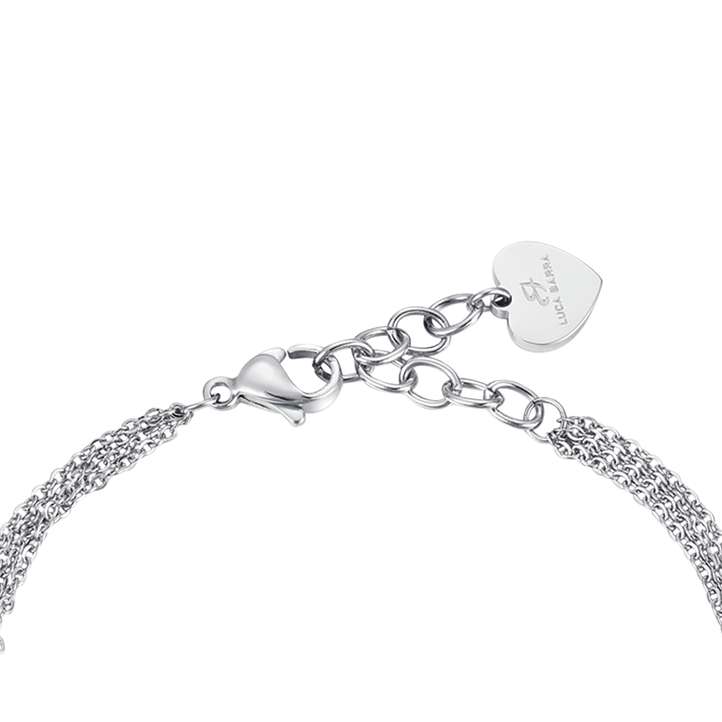 WOMEN'S STEEL BRACELET I LOVE MOM ROSÉ BALLS