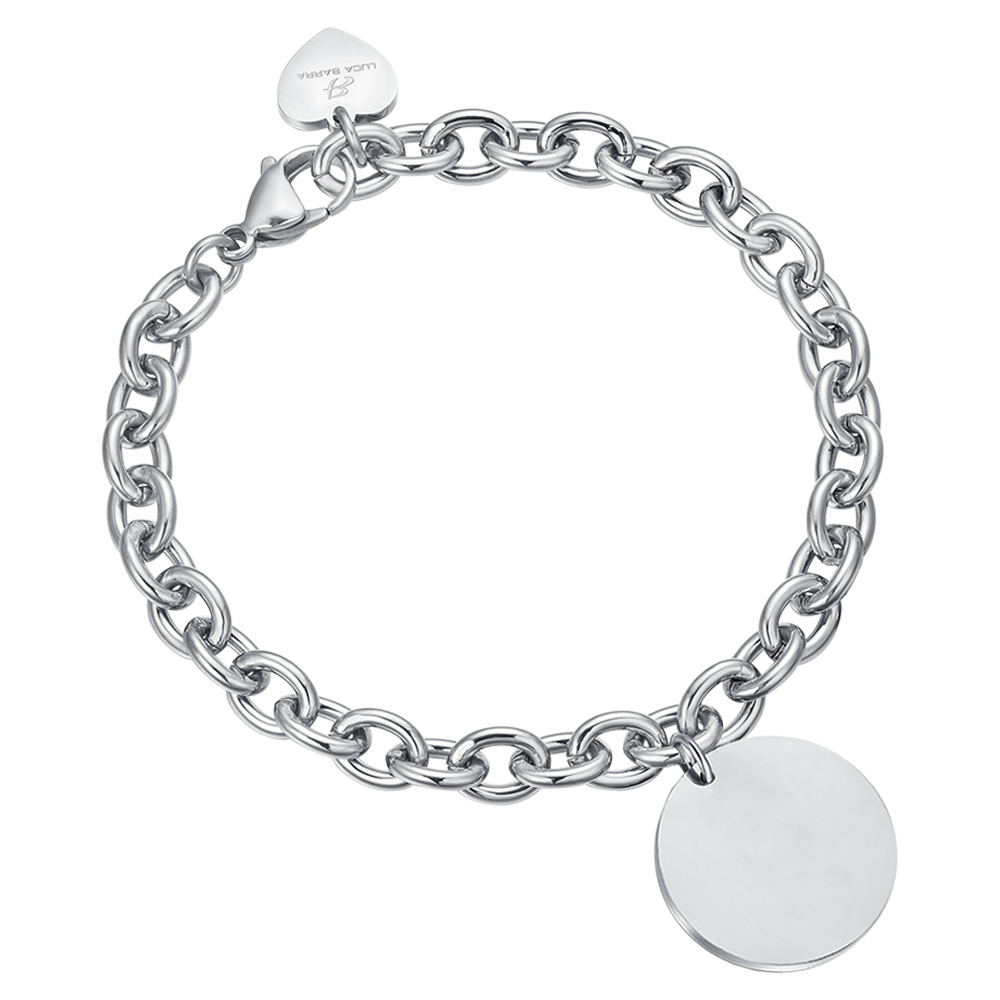 PERSONALIZED WOMAN'S BRACELET IN STEEL Luca Barra