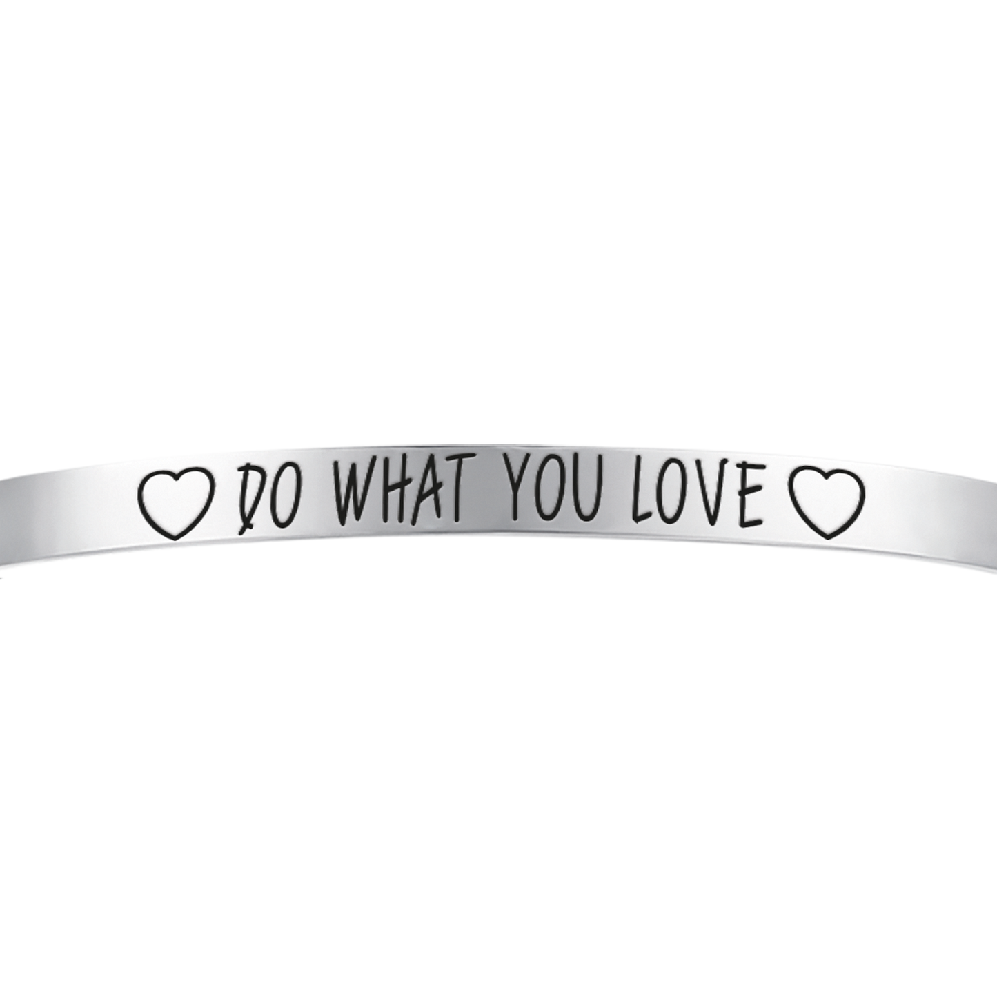 STEEL WOMEN'S BRACELET DO WHAT YOU LOVE