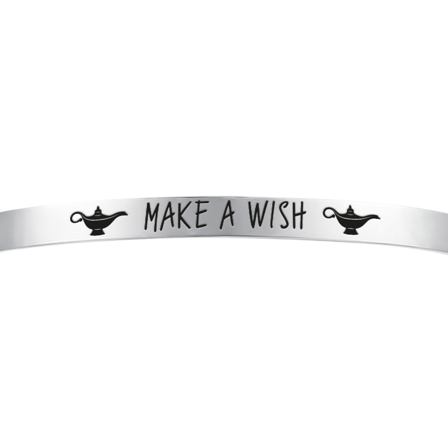 WOMAN'S STEEL MAKE A WISH BRACELET Luca Barra