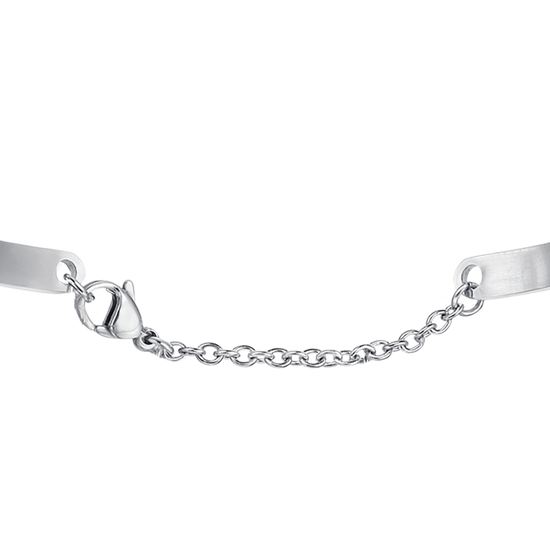 WOMAN'S STEEL MAKE A WISH BRACELET Luca Barra