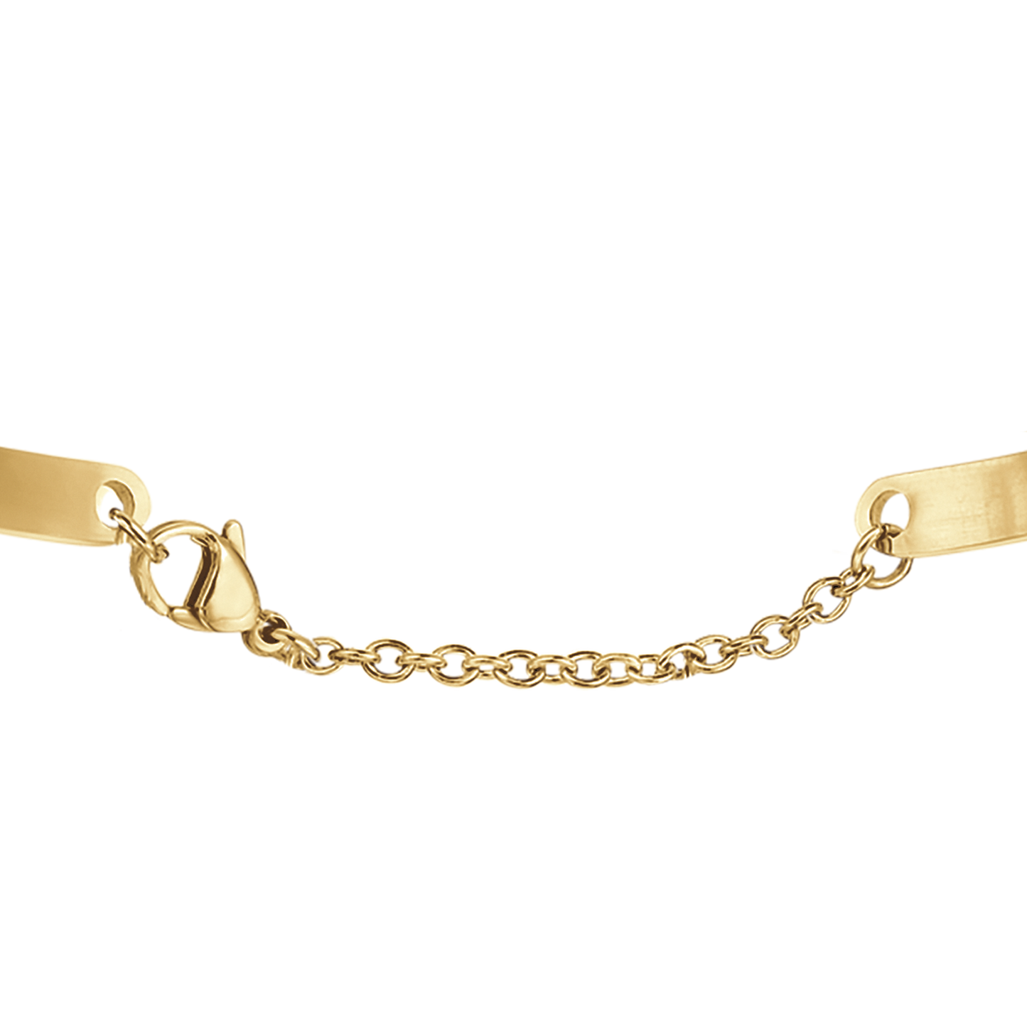 WOMAN'S GOLDEN STEEL BRACELET DO WHAT YOU LOVE Luca Barra